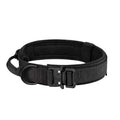 Black Padded Tactical Dog Collar [PZ-1059869405213-color-black]