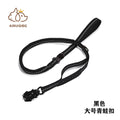 Black bungee dog leash, Regular Clip [PZ-SKU-5612650862399]