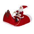 Classic Santa rider dog costume, supplier product view [PZ-597730251098-classic-santa]