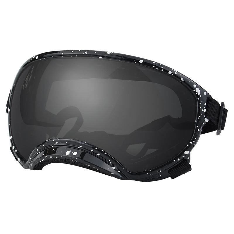Speckled Dog Goggles — Black Speckle - Smoke [PZ-735248843668-color-1]