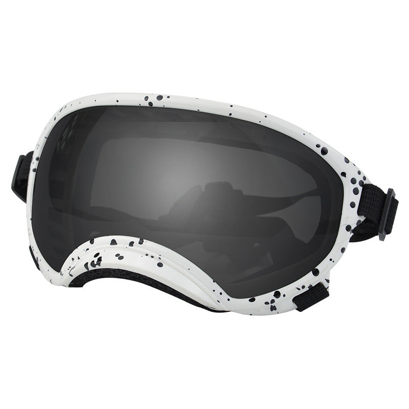 Speckled Dog Goggles — White Speckle - Smoke [PZ-735248843668-color-11]