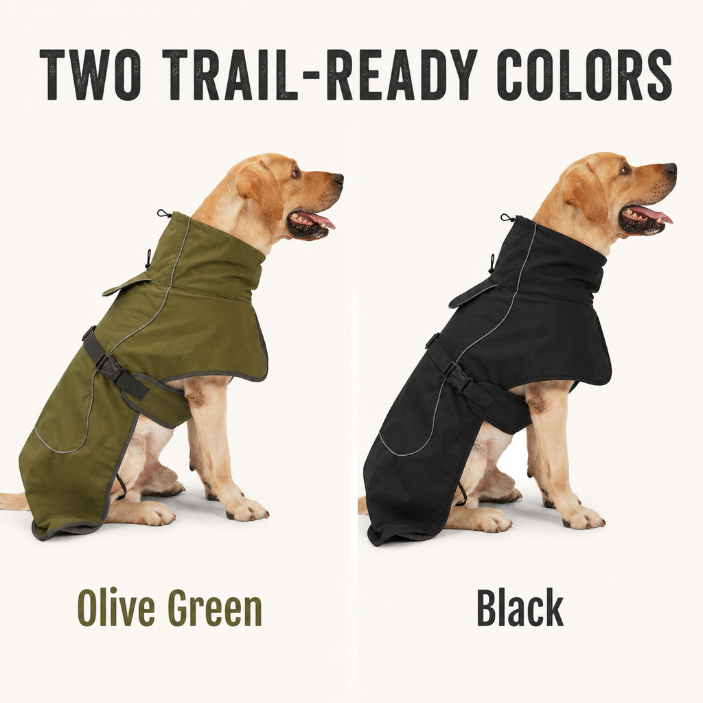 Fleece-Lined Dog Winter Cape — color comparison [PZ-658882497316-comparison]