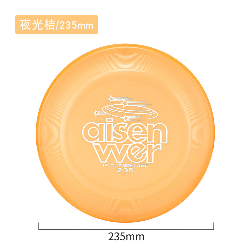 Glow Orange dog flying disc, 235 mm / 9.25 in [PZ-977959949813-glow-orange-235]
