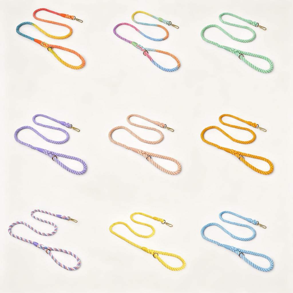Dog Collars and Fixed-Length Leashes with Gold-Tone Hardware - product image 4 [PZ-967702433562-localized-4]