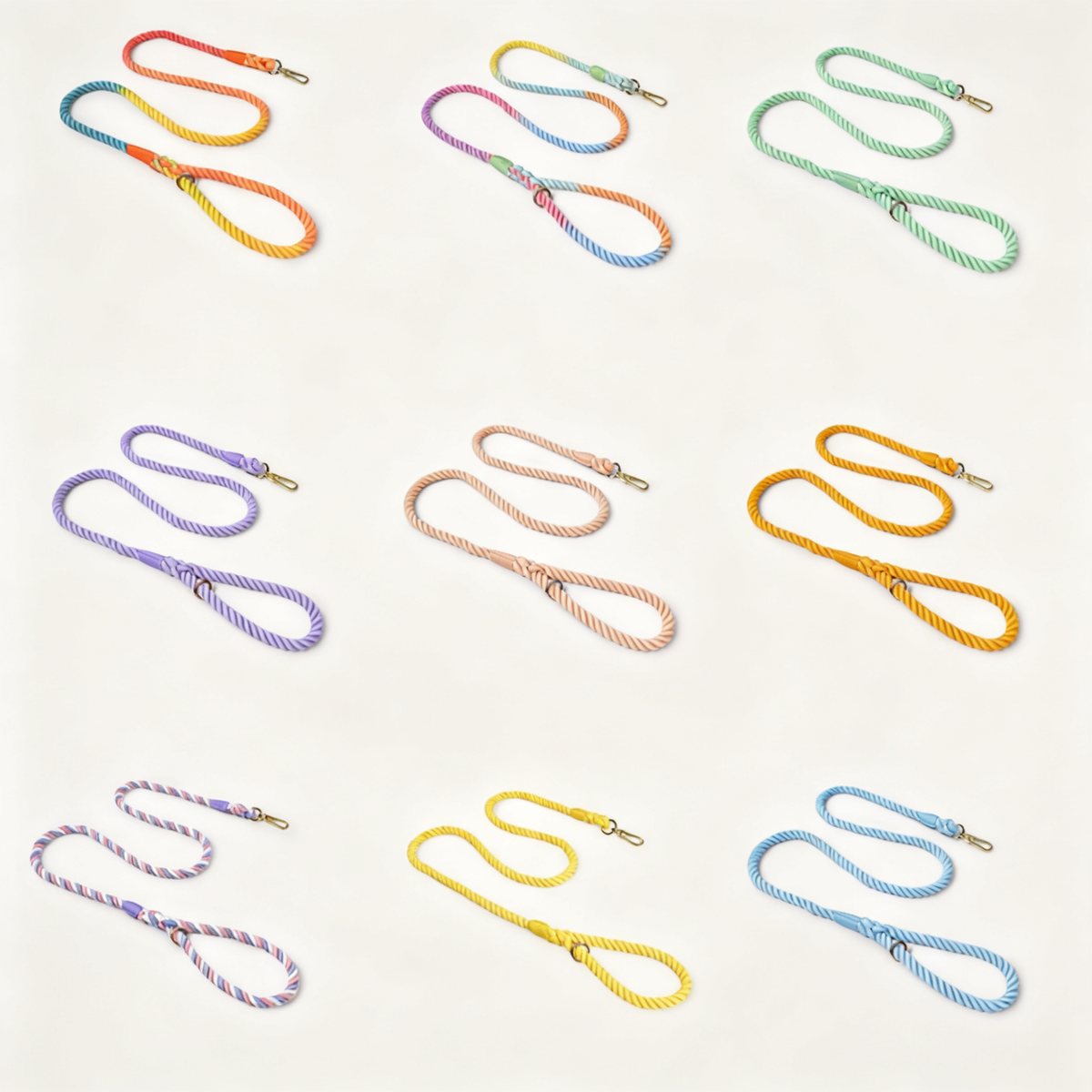 Dog Collars and Fixed-Length Leashes with Gold-Tone Hardware - product image 4 [PZ-967702433562-localized-4]