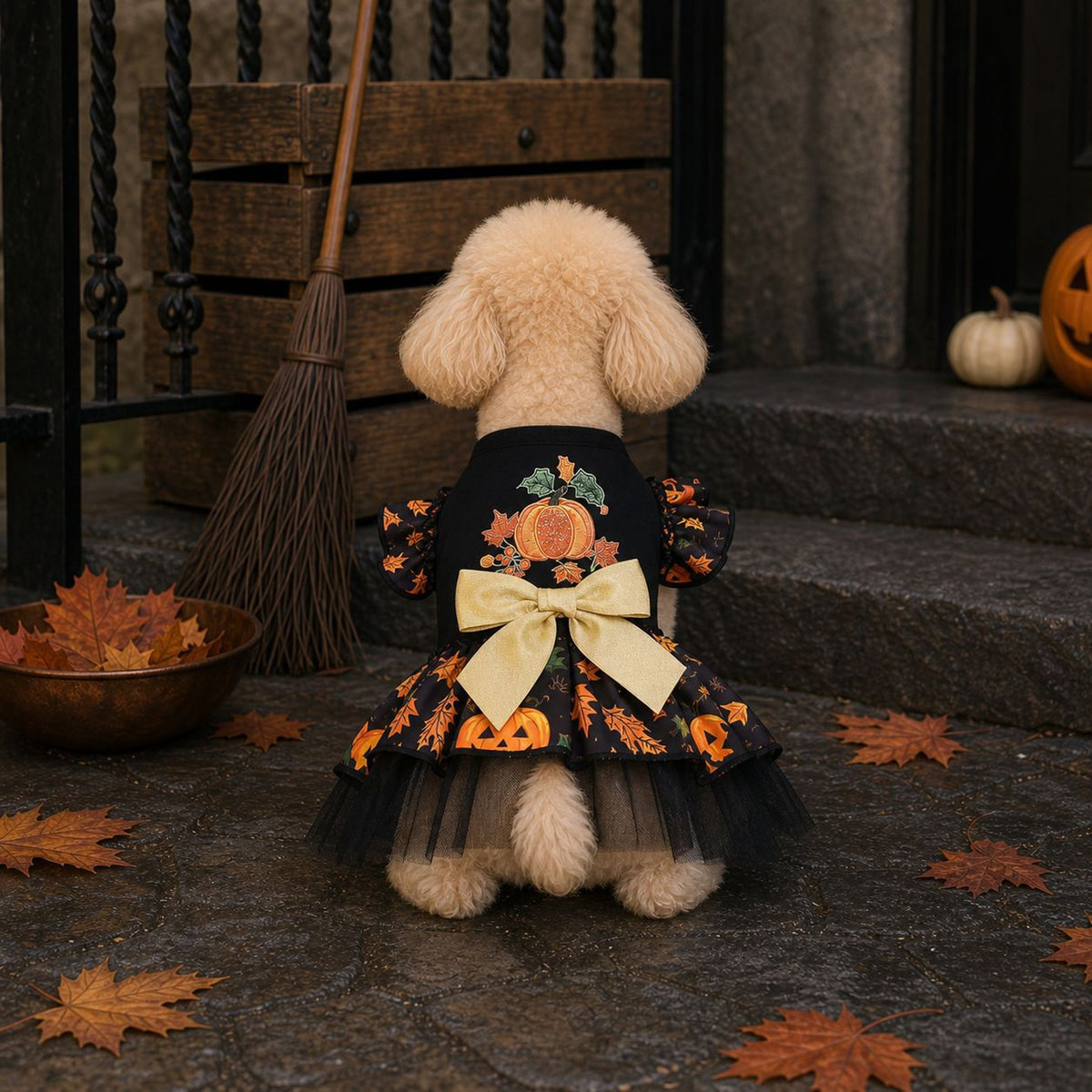 Dog Witch Costume Dress - product image 1 [PZ-1071396838212-localized-1]