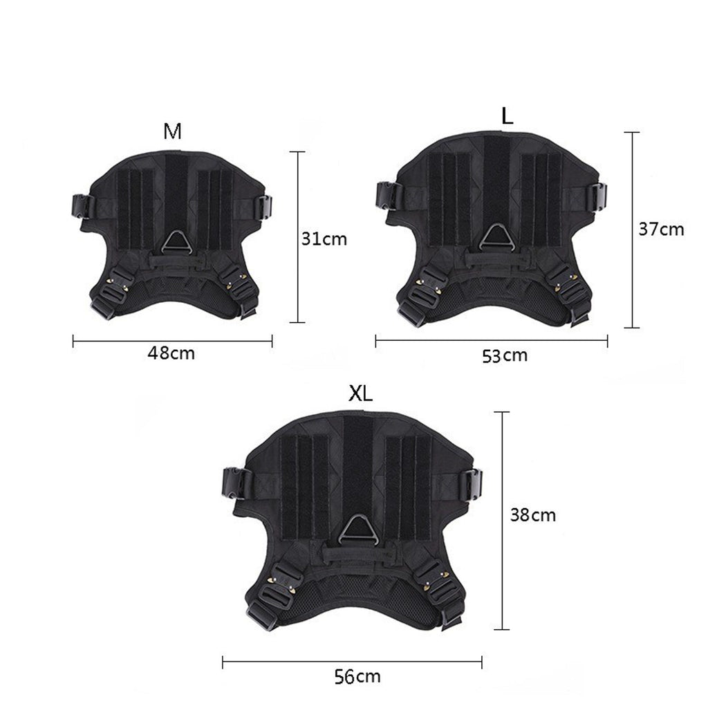 Tactical Outdoor 6-Piece Dog Harness Set - product image 4 [PZ-990333915568-localized-4]