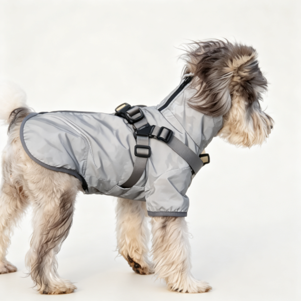 Polyester Dog Raincoat Jacket - product image 5 [PZ-1050850550503-localized-10]