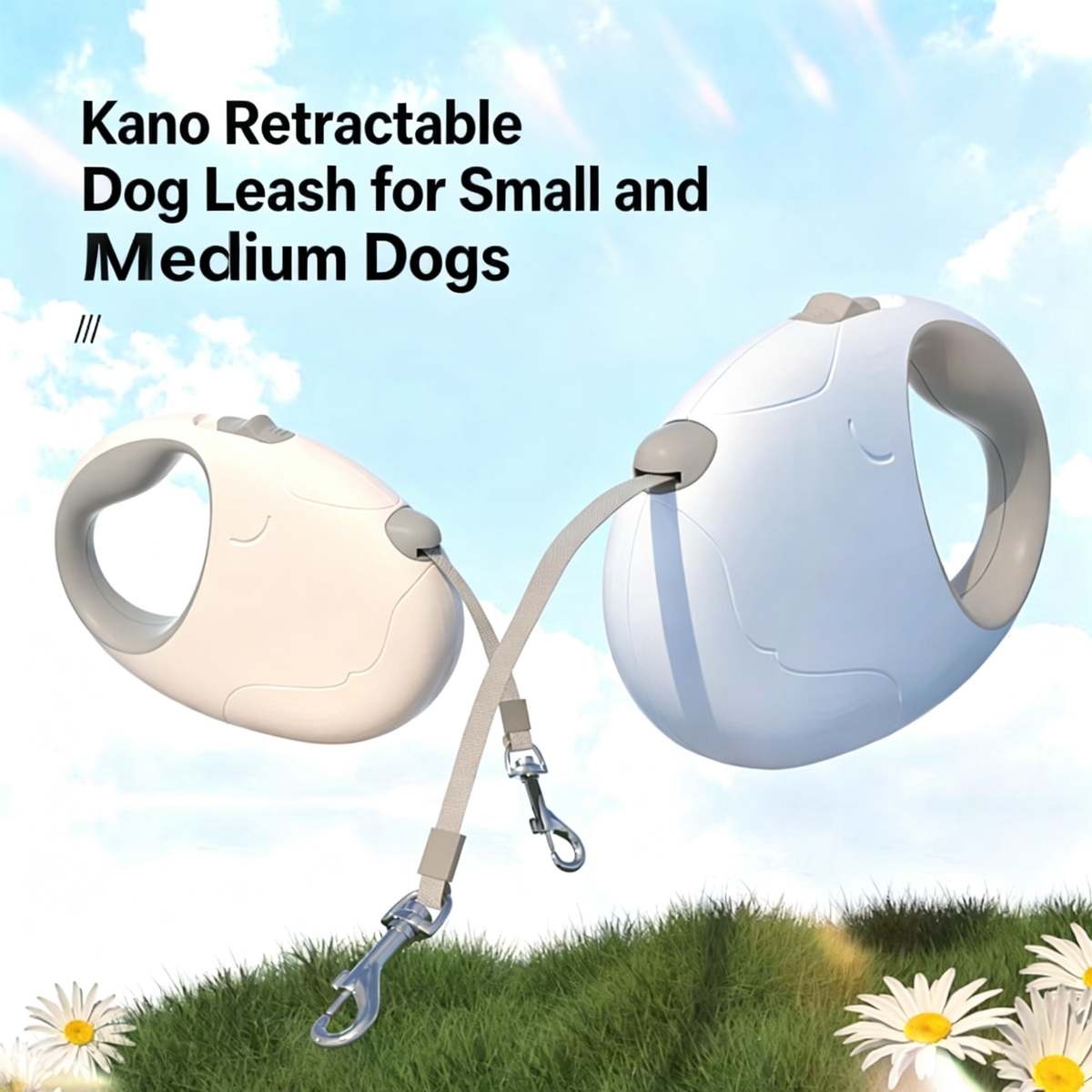 Kano Retractable Dog Leash for Small and Medium Dogs - product image 1 [PZ-899831035902-localized-1]