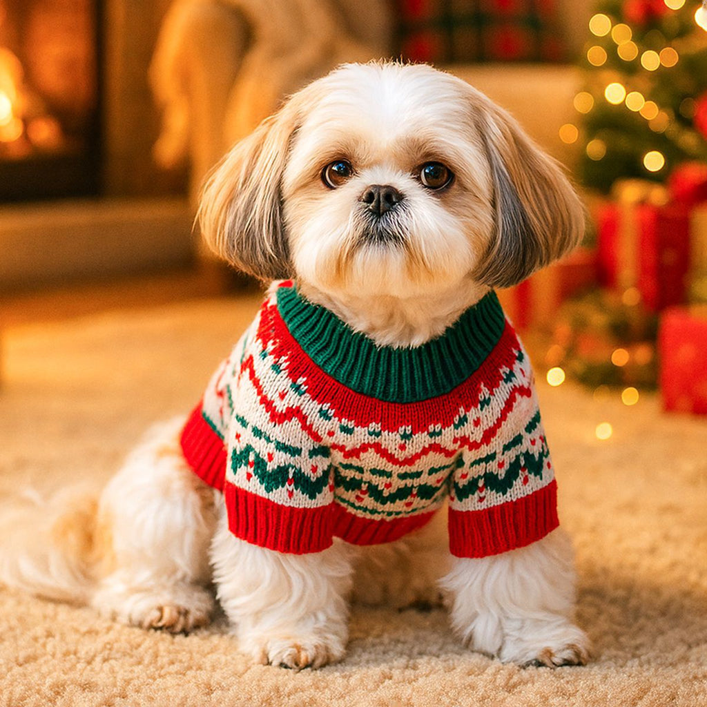 Holiday Themed Acrylic Knit Dog Sweaters and Dress - product image 2 [PZ-943458652698-localized-2]