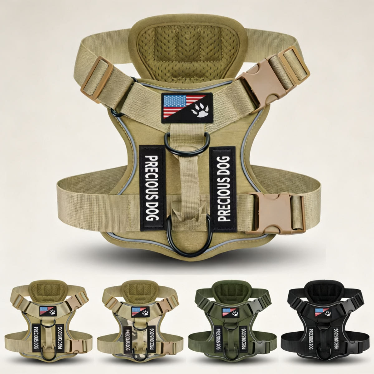 Nylon Dog Harness Set - product image 2 [PZ-887379269710-localized-2]