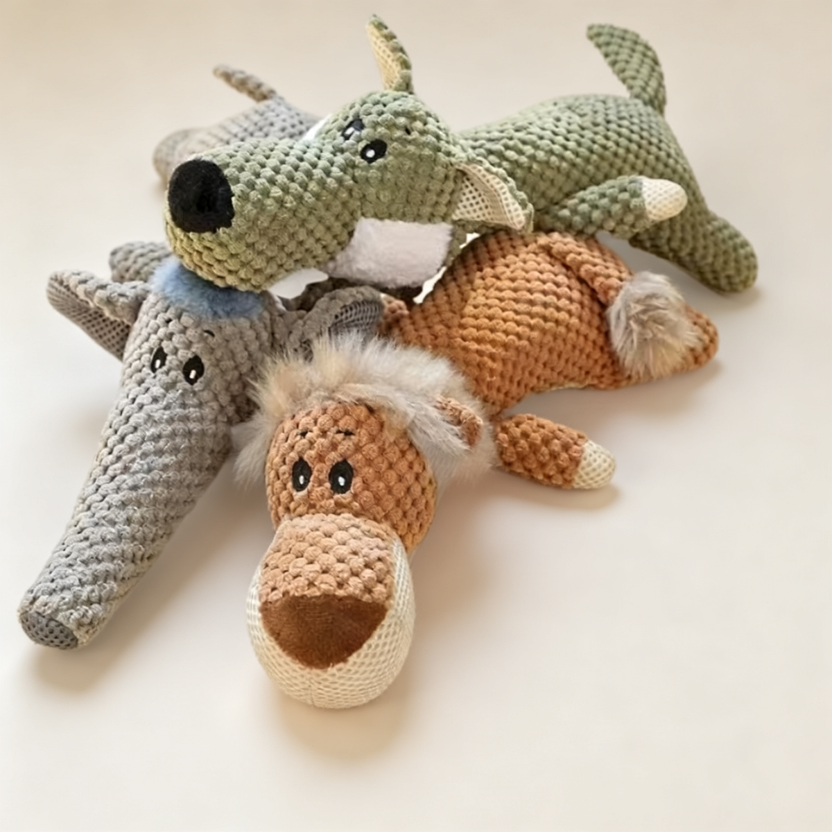 Plush Squeaky Dog Toy - product image 3 [PZ-837544515749-localized-3]