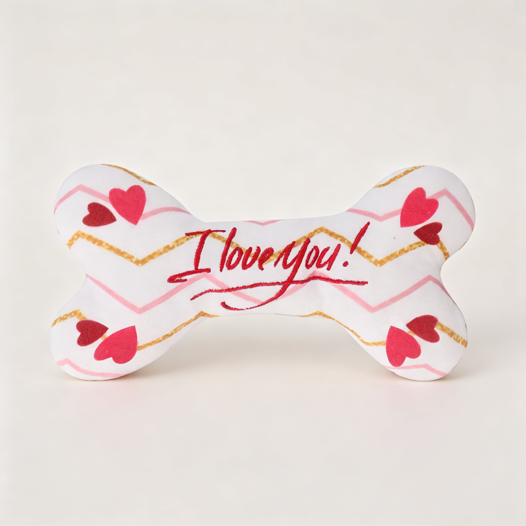 Plush Squeaky Bone Dog Toy - product image 4 [PZ-682892282454-localized-4]