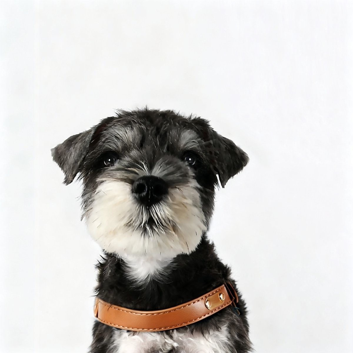 Fixed-Length Leather Dog Chest Harness - product image 3 [PZ-968313024535-localized-3]