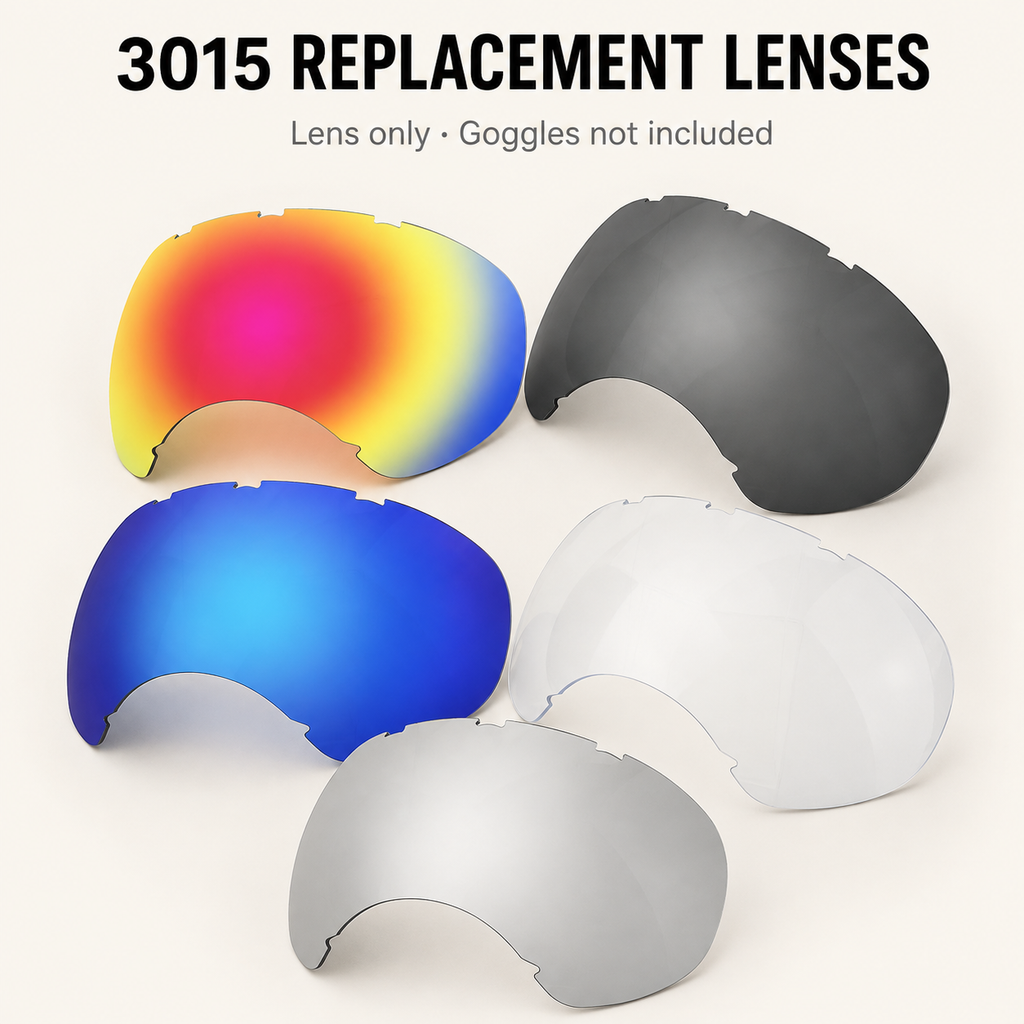 3015 Replacement Dog Goggle Lens — five replacement-lens colors [PZ-677857314116-overview]