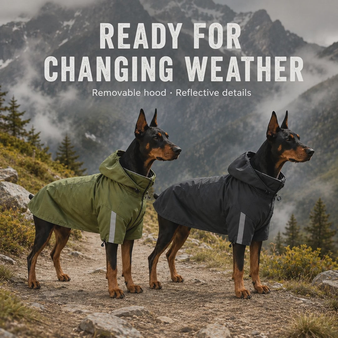 All-Weather Dog Trail Jacket — image-based product introduction [PZ-993697719905-intro]