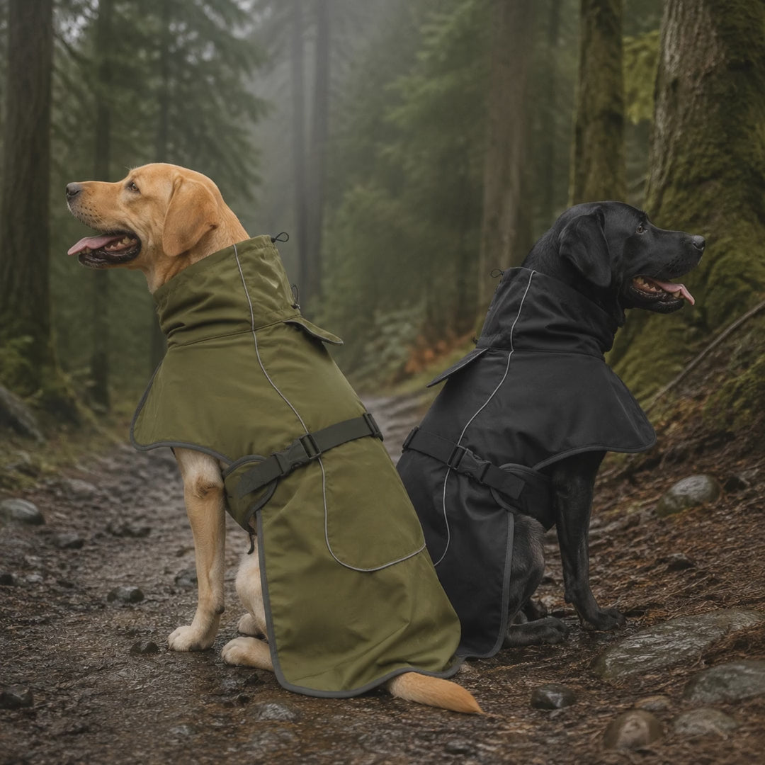 Fleece-Lined Dog Winter Cape — image-based product introduction [PZ-658882497316-intro]