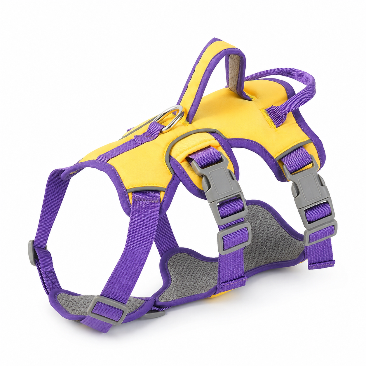 Pawzure TrailGuard Adjustable Dog Harness – Yellow